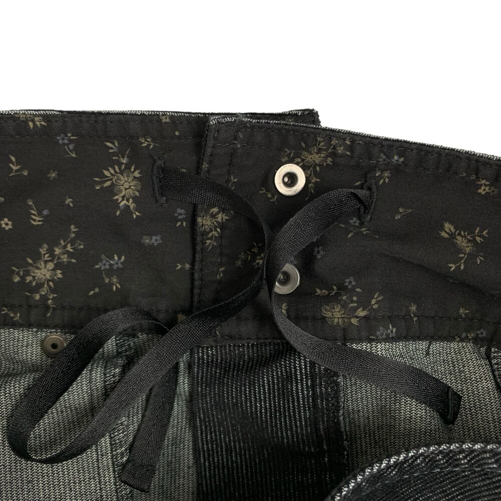 Athleta Corduroy Mini Skirt Black Pockets Women's 4 Petite 4P - Picture 6 of 8